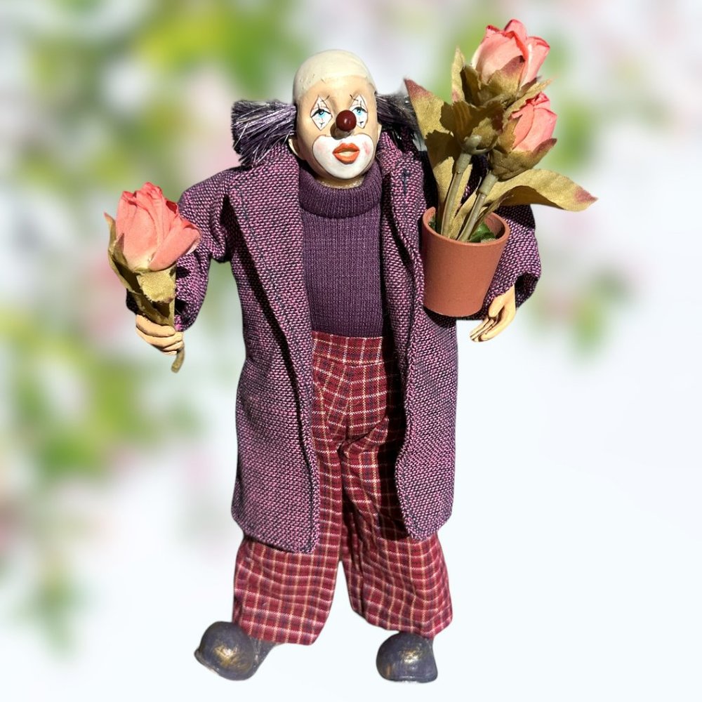 VINTAGE HANDMADE "MR. CLOWN - DATE NIGHT" (EUC)